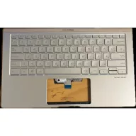  Asus Zenbook UX433FA UX433FN gyári új ezüst magyar billentyűzetmodul (90NB0JQ4-R32HU00)