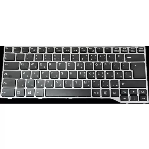 Fujitsu LifeBook E733, E734, E736, E743, E744, E746, U745 gyári új magyar billentyűzet (MP-12S16003D85W)