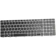   HP EliteBook 850 G3 850 G4 755 G3 755 G4 gyári új ezüst magyar billentyűzet háttérvilágítással