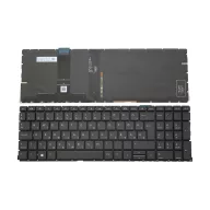   HP ProBook 450 455 G8 G9 G10 650 G8 Elitebook 650 655 G9 G10 ZBook Power G7 G8 G9 G10 Magyar billentyűzet háttér-világítással  szürke 