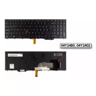 Lenovo Thinkpad T560 gyári új magyar billentyűzet fekete