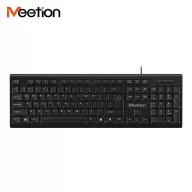 Meetion K100 vezetékes billentyűzet fekete