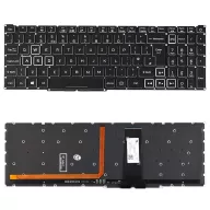   Acer Nitro AN515-54 AN515-55 AN515-57 UK angol gyári új billentyűzet háttér-világítással Széles csatlakozós