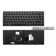   HP EliteBook 745 G3, 745 G4, 840 G3, 840 G4 MAGYAR, háttér világításos laptop billentyűzet trackpointtal (836308-211)
