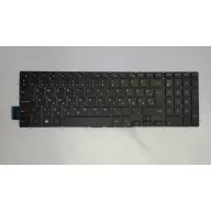   Dell Inspiron 5565, 7559, Vostro 15 3580, Latitude 3590 gyári új fekete magyar billentyűzet háttérvilágítással (0TJRHX, TJRHX)