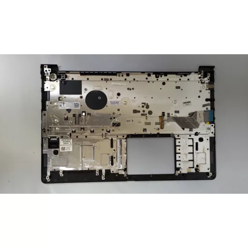 Dell Vostro 5568 használt magyar fekete-szürke háttérvilágitásos billentyűzet modul ujjlenyomat-olvasó nyílással (0FCN57, 0W53W1, 0TJRHX)
