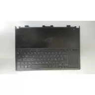   Asus ROG Zephyrus S GX531GM, GX531GW használt háttér-világításos magyar fekete billentyűzet modul (13NR0101P05011)