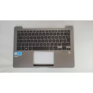   Asus Zenbook 13 UX331F használt háttér-világításos magyar ezüst-fekete billentyűzet modul (13N1-3JA0B21)