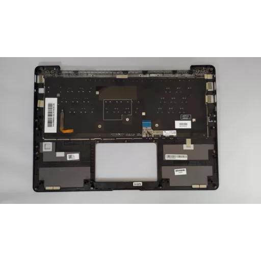 Asus Zenbook 13 UX331F használt háttér-világításos magyar ezüst-fekete billentyűzet modul (13N1-3JA0B21)