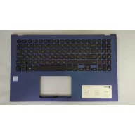   Asus VivoBook 15 F512D (FF26) használt kék-fekete magyar billentyűzet modul (0KN1-7Z1US23, 13NB0KA6P01112-1)