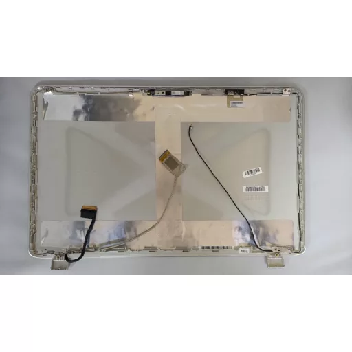 HP Pavilion 17-F, 17-T  használt ezüst LCD kijelző hátlap, wifi kábellel, webkamerával (TFQ3EY17TPZ03AKN345)