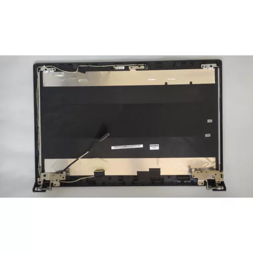 Lenovo IdeaPad B50-30, B50-45, B50-70 használt fekete LCD hátlap zsanérral, LCD kábellel, webkamerával (90205537)