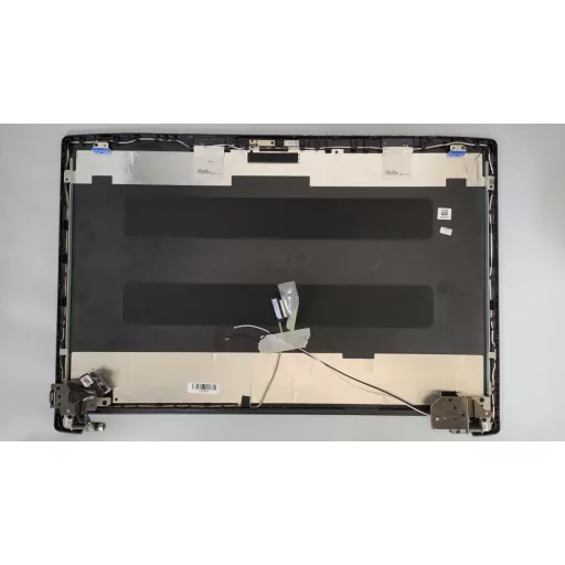 Acer Aspire A517-51, A517-51P használt fekete LCD kijelző hátlap, zsanér, webkamerával (AP24C000100, 60.GSUN2.004)