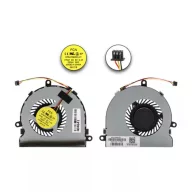   HP 250 G3, 255 G3, Dell Inspiron 3521, 5521 használt hűtő ventilátor (3pin) (074X7K, 753894-001)