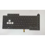   Asus ROG Strix G15 G512IC, G513IC, GL543QE gyári új magyar háttér-világításos fekete billentyűzet (0KNR0-481NHU00)