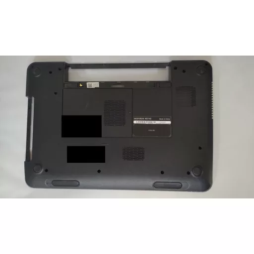 Dell Inspiron 15R M5110, M511R, N5110 használt fekete alsó burkolat (0005T5, 4PVH5)