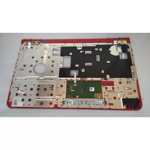 Dell Inspiron N5110 piros használt felső burkolat touchpaddal (08TF9C, 8TF9C)