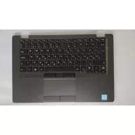   Dell Latitude 5400 használt fekete magyar billentyűzet modul touchpaddal, hagnszóróval (A1899F)