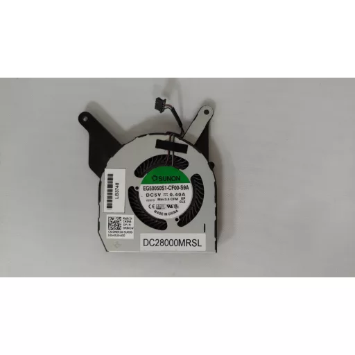 Dell Latitude 5400 használt hűtő ventilátor (MXH2W, 0MXH2W, DC28000MRSL)