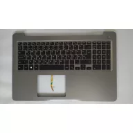   Dell Inspiron 5565, 5567 használt magyar ezüst-szürke háttérvilágitásos billentyűzet modul (K706T, TJRHX, PT1NY)