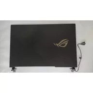   Asus ROG Strix G17 G712 használt fekete LCD kijelző hátlap, zsanér, LCD kábellel (90NR03C1-R7A011)