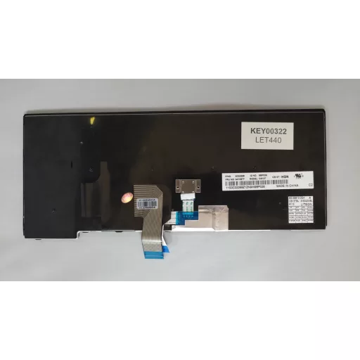 Lenovo ThinkPad T440P, T450s, L460, Edge E431 gyári új magyar fekete billentyűzet trackpointtal (04Y0877)