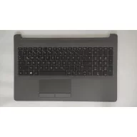   HP Pavilion 250 G7,15-DA, 15-DB fekete-sötétszürke német gyári új billentyűzet modul touchpaddal (L50000-041)