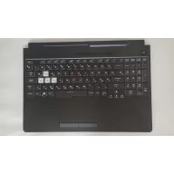  Asus TUF Gaming F15 FX506HE, FX506HC, A15 FA506QR, FA506QM, FA506IC sorozathoz háttérvilágítással fekete gyári új magyar laptop billentyűzet modul (90NR05V6-R31HU0, 90NR0703-R31HU0)