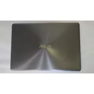   Asus UX331FA, UX331UA, UX331UN használt ezüst LCD kijelző hátlap, zsanér, Wifi antenna, webkamerával (90NB0GZ2-R7A010, 13N1-3JA0111)