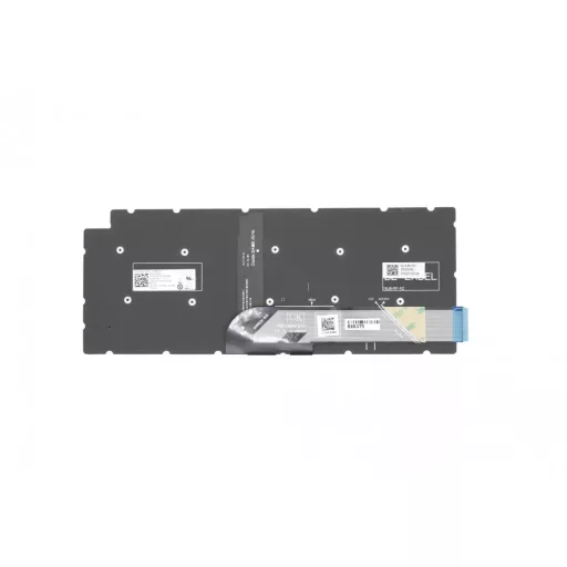 Dell Inspiron 7490, 7491, 5390 gyári új fekete magyar keret nélküli billentyűzet háttérvilágítással (0NHK4K, NHK4K)