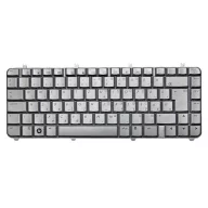   HP DV5-1000, DV5-1100, DV5-1200 használt magyar ezüst billentyűzet (488590-211)