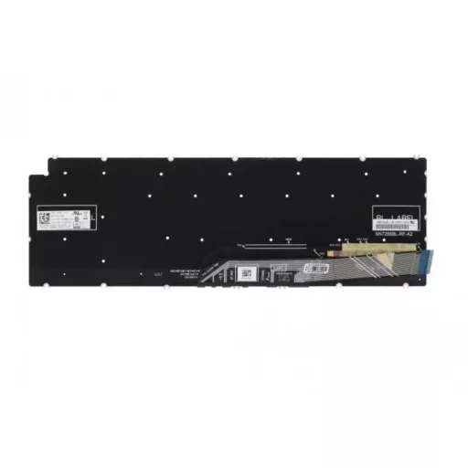 Dell Inspiron 5509 szürke magyar Laptop billentyűzet (0VDK4F)