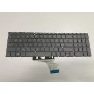   HP 17 sorozat 17-BY000 sorozat gyári használt keret nélküli billentyűzet, fekete (L22750-211)