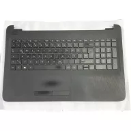  HP Pavilion 15-ac, -af, 250 G6 gyári használt német fekete billentyűzetmodul touchpaddal bekapcsológombbal
