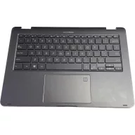   Asus Nova  Go TP370GL gyári használt szürke US angol billentyűzet modul touchpaddal hangszóróval wifi antennával