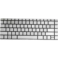   HP Pavilion 13-an0000nh gyári új ezüst US angol háttérvilágításos billentyűzet