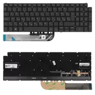   Dell Inspiron 3501, 3502, 5501, 5502, 5508 gyári új fekete magyar háttérvilágított laptop billentyűzet, keret nélkül (01PW3H)
