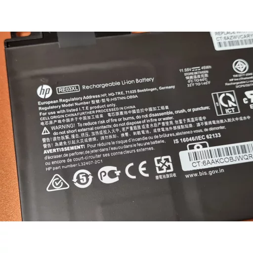 OEM gyári akku  HP ProBook 430 G6, G7 440 G6, G7 445 G6, G7 450 G6, G7 455 G6, G7  (RE03XL)