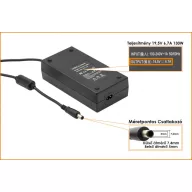   Dell 19.5V 6.7A (130W) 7,4mm x 5mm CP utángyártott laptop töltő