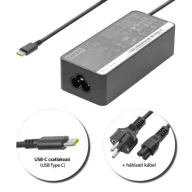   Lenovo 20V 3.25A // 15V 3A // 9V 2A // 5V 2A (65W) USB-C (Type-C) gyári laptop töltő