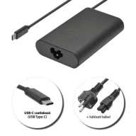   Dell 20V 3.25A // 5V 3A (65W) USB-C (Type C) gyári laptop töltő