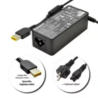   Lenovo 20V 2.25A (45W) speciális sárga téglalap gyári új laptop töltő